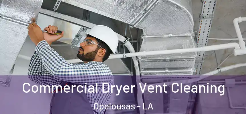 Commercial Dryer Vent Cleaning Opelousas - LA
