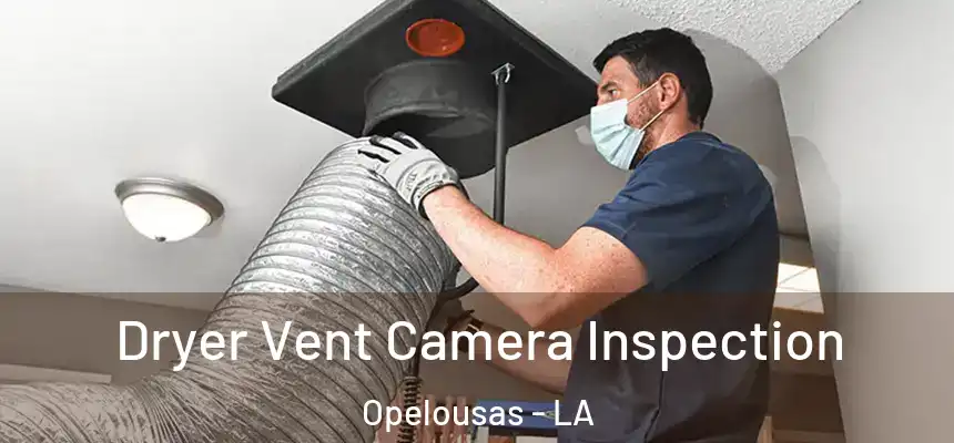 Dryer Vent Camera Inspection Opelousas - LA