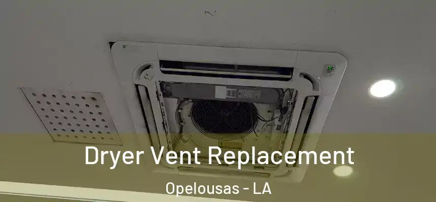 Dryer Vent Replacement Opelousas - LA