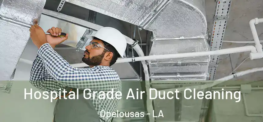 Hospital Grade Air Duct Cleaning Opelousas - LA