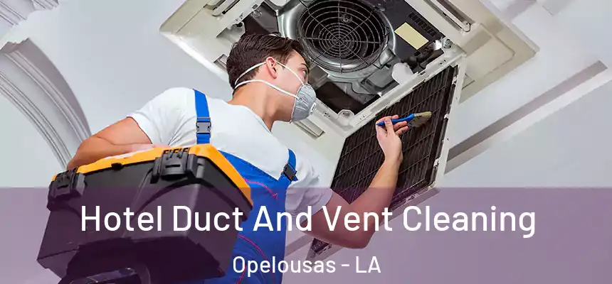 Hotel Duct And Vent Cleaning Opelousas - LA