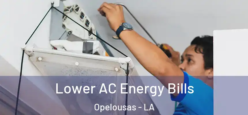 Lower AC Energy Bills Opelousas - LA