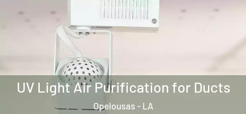 UV Light Air Purification for Ducts Opelousas - LA